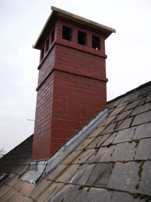 Neu saniert - Schlieferkopf mit Klinkerziegel