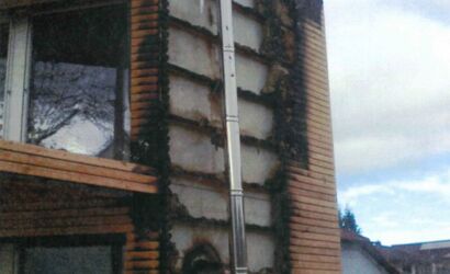 Brand nach unsachgemäßer Montage