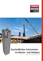 Geschoßhoher Schornstein im Massiv- und Holzbau