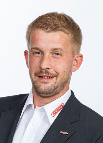 Rene Buchebner, Außendienttechniker für Kaminsanierung