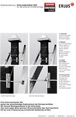 Schornsteinhalter SH4 für die einfache Schnellmontage