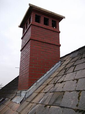 Neu saniert - Schlieferkopf mit Klinkerziegel