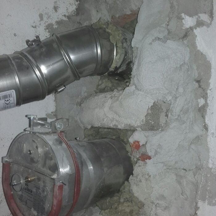 Verschlüsse nicht brandbeständig vermauert