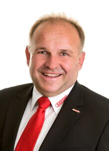 Nikolaus Meisinger, Außendiensttechniker für Kaminsanierung