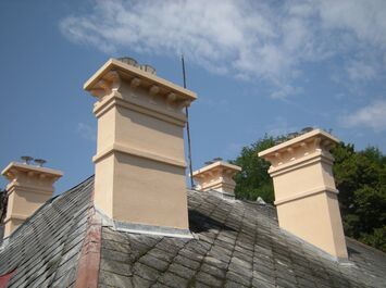 Einfamilienhaus - Sanierung Kaminkopf