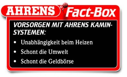 "Schöne Zukunft" - mit dem Kaminsystem von AHRENS