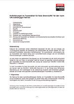 Anforderungen an Feuerstätten für feste Brennst. für den raumluftunabh. Betrieb