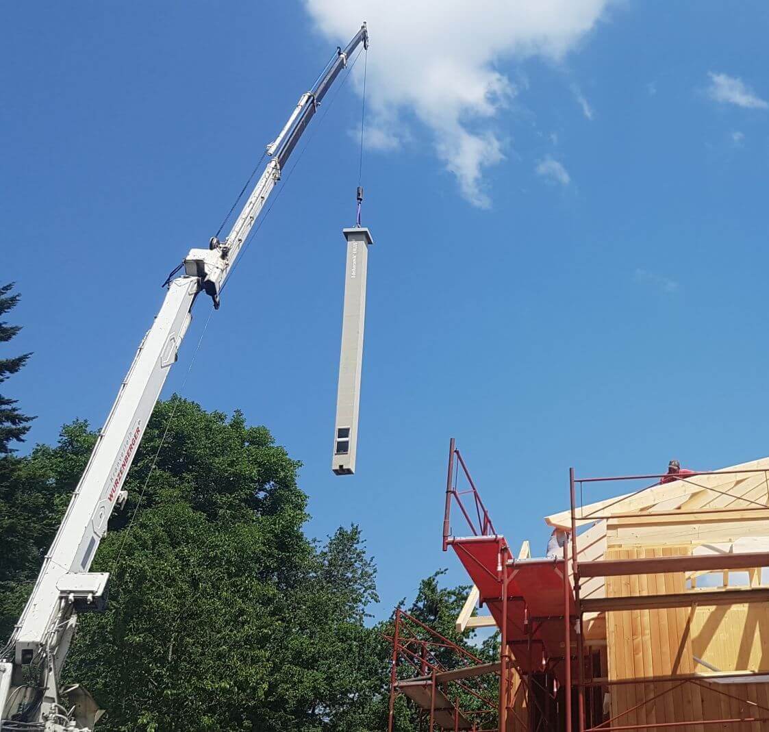 AHRENS Geschosshohe Kaminsysteme