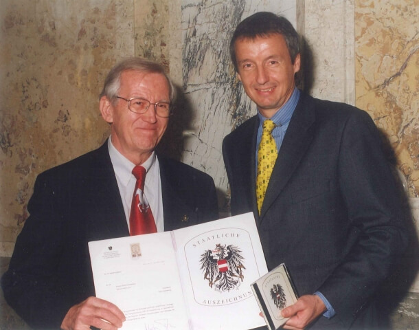 Dipl. Ing. Karl Ahrens, BM Dr. Martin Bartenstein